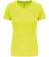 PA439 Women's Short Sleeve T-Shirt Fluorescent Yellow colour image